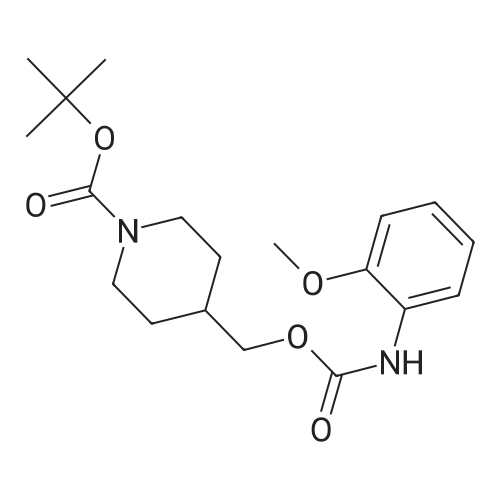 tert-Butyl 4-((((2-methoxyphenyl)carbamoyl)oxy)methyl)piperidine-1-carboxylate