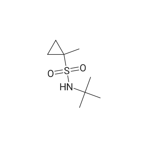 N-(tert-Butyl)-1-methylcyclopropane-1-sulfonamide
