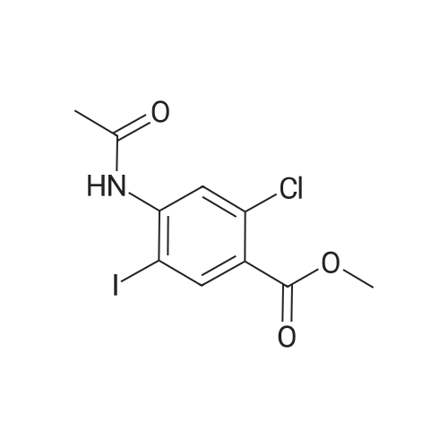 Methyl 4-acetamido-2-chloro-5-iodobenzoate
