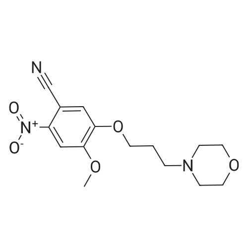 4-Methoxy-5-(3-morpholinopropoxy)-2-nitrobenzonitrile