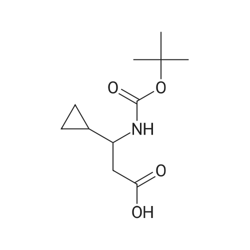 3-((tert-Butoxycarbonyl)amino)-3-cyclopropylpropanoic acid