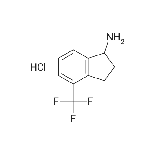 4-(Trifluoromethyl)-2,3-dihydro-1H-inden-1-amine hydrochloride