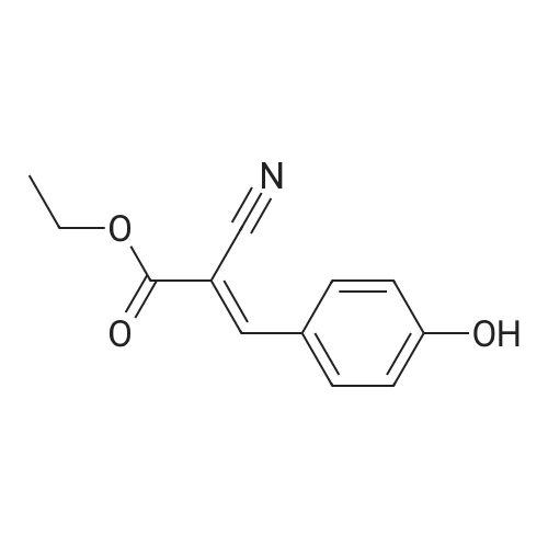 (E)-Ethyl 2-cyano-3-(4-hydroxyphenyl)acrylate