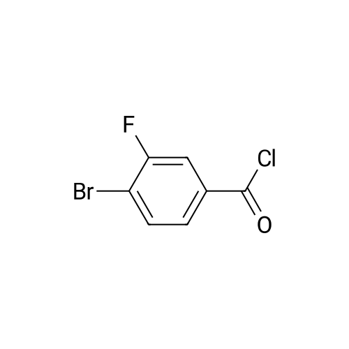695188-21-7|4-Bromo-3-fluorobenzoyl chloride