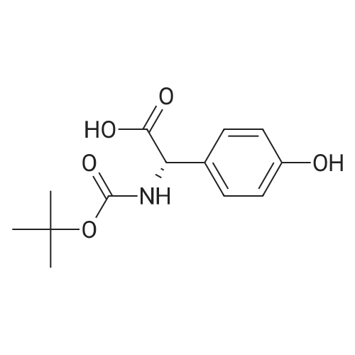 (S)-2-((tert-Butoxycarbonyl)amino)-2-(4-hydroxyphenyl)acetic acid