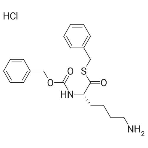 (S)-S-Benzyl 6-amino-2-(((benzyloxy)carbonyl)amino)hexanethioate hydrochloride