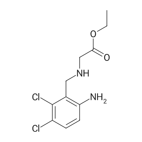 70406-92-7|Ethyl 2-((6-amino-2,3-dichlorobenzyl)amino)acetate