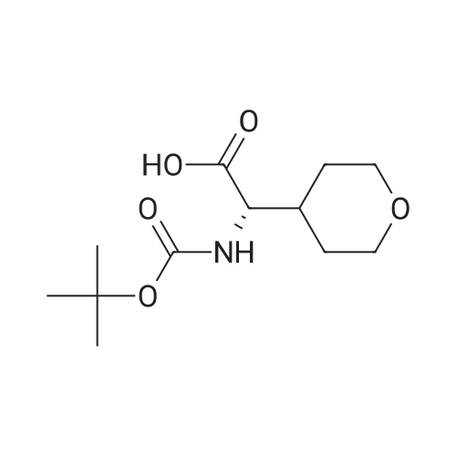 711017-85-5 (S)-2-((tert-Butoxycarbonyl)amino)-2-(tetrahydro-2H-pyran-4-yl)acetic acid