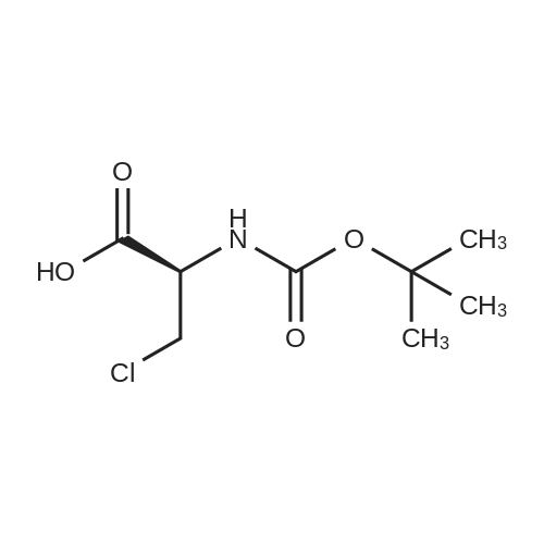 71404-98-3 (R)-2-((tert-Butoxycarbonyl)amino)-3-chloropropanoic acid