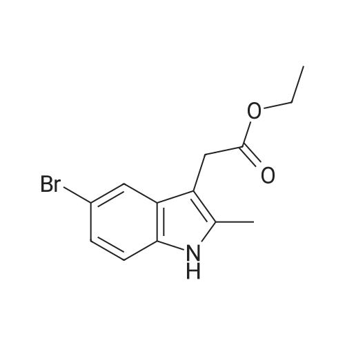 Ethyl 2-(5-bromo-2-methyl-1H-indol-3-yl)acetate
