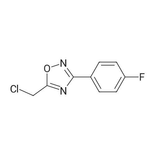 5-(Chloromethyl)-3-(4-fluorophenyl)-1,2,4-oxadiazole