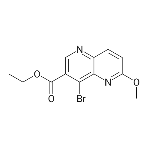 Ethyl 4-bromo-6-methoxy-1,5-naphthyridine-3-carboxylate