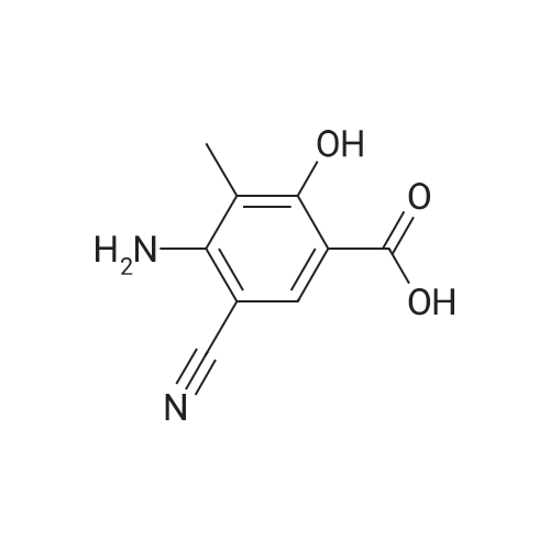 4-Amino-5-cyano-2-hydroxy-3-methylbenzoic acid