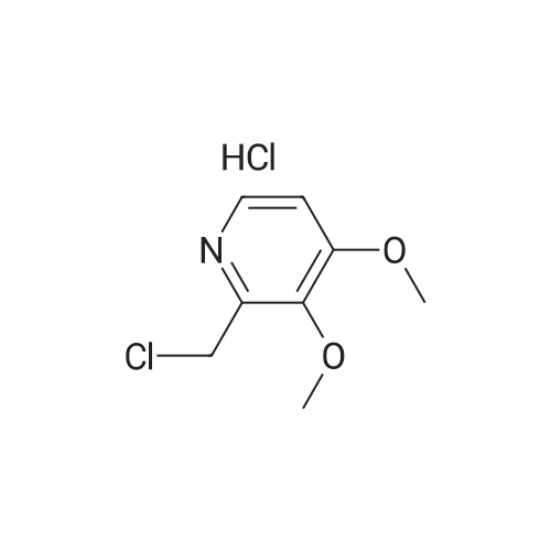 2-Chloromethyl-3,4-dimethoxypyridinium chloride