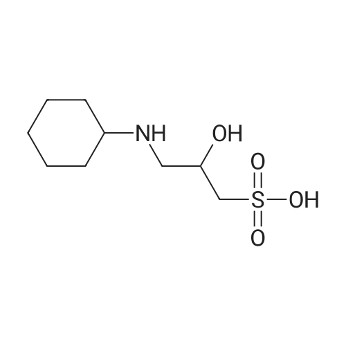 3-(Cyclohexylamino)-2-hydroxy-1-propanesulfonic acid