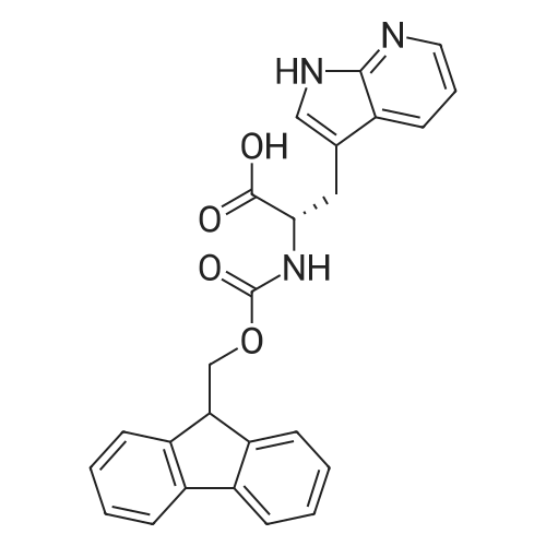 (S)-2-((((9H-Fluoren-9-yl)methoxy)carbonyl)amino)-3-(1H-pyrrolo[2,3-b]pyridin-3-yl)propanoic acid