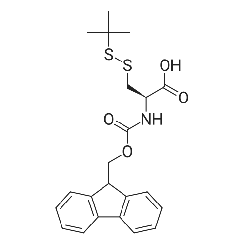 N-(((9H-Fluoren-9-yl)methoxy)carbonyl)-S-(tert-butylthio)-L-cysteine