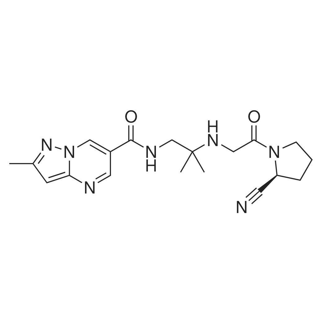 (S)-N-(2-((2-(2-Cyanopyrrolidin-1-yl)-2-oxoethyl)amino)-2-methylpropyl)-2-methylpyrazolo[1,5-a]pyrim