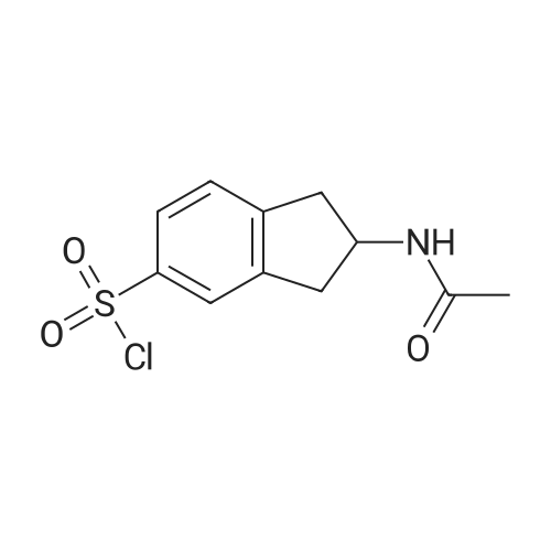 2-ACetamido-2,3-dihydro-1h-indene-5-sulfonyl chloride