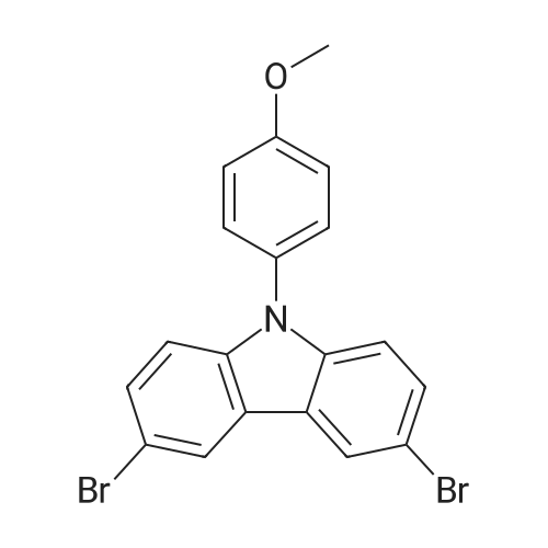 746651-52-5 3,6-Dibromo-9-(4-methoxyphenyl)-9H-carbazole