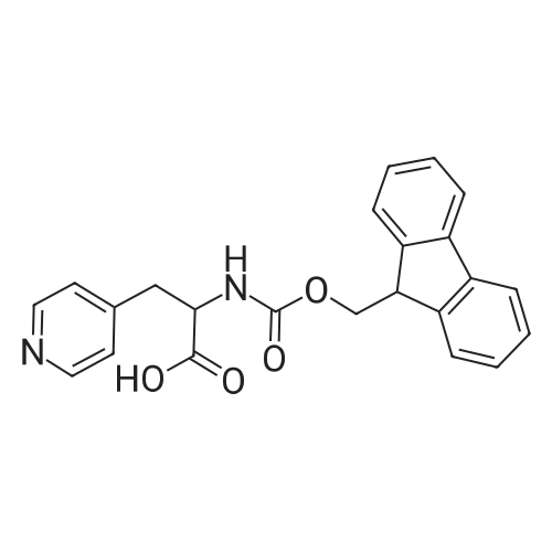 2-((((9H-Fluoren-9-yl)methoxy)carbonyl)amino)-3-(pyridin-4-yl)propanoic acid