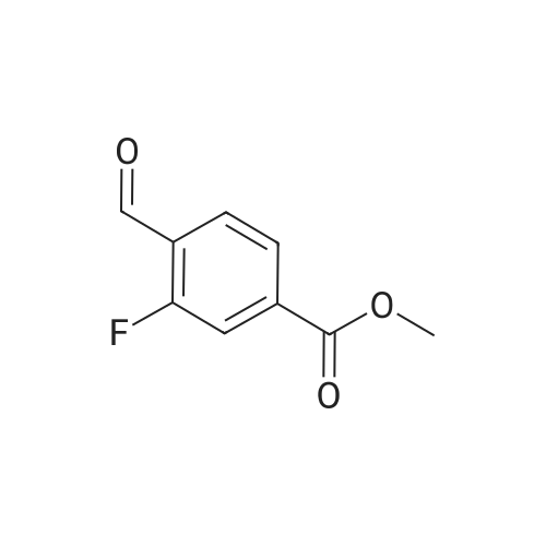 Methyl 3-fluoro-4-formylbenzoate