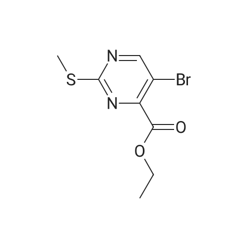 Ethyl 5-bromo-2-(methylthio)pyrimidine-4-carboxylate