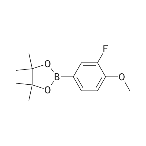 2-(3-Fluoro-4-methoxyphenyl)-4,4,5,5-tetramethyl-1,3,2-dioxaborolane