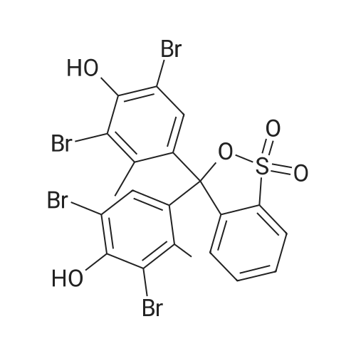 76-60-8 3,3-Bis(3,5-dibromo-4-hydroxy-2-methylphenyl)-3H-benzo[c][1,2]oxathiole 1,1-dioxide