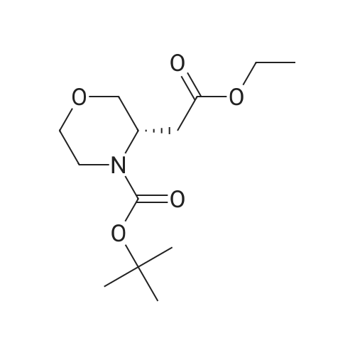 (S)-tert-Butyl 3-(2-ethoxy-2-oxoethyl)morpholine-4-carboxylate