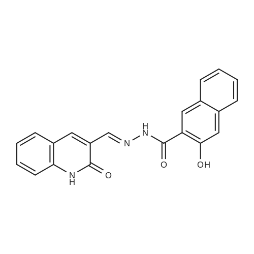765909-95-3 3-Hydroxy-N'-((2-oxo-1,2-dihydroquinolin-3-yl)methylene)-2-naphthohydrazide