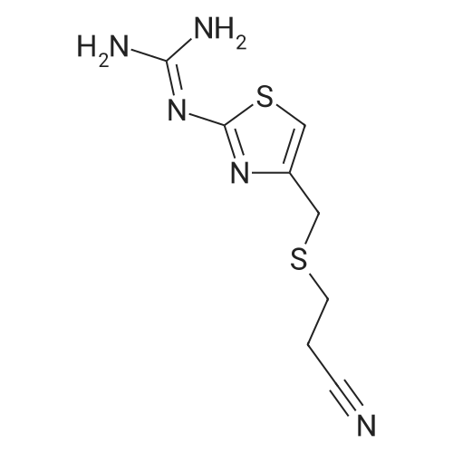 76823-93-3 2-(4-(((2-Cyanoethyl)thio)methyl)thiazol-2-yl)guanidine