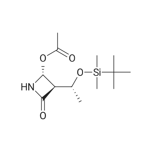 76855-69-1 (2R,3R)-3-((R)-1-((tert-Butyldimethylsilyl)oxy)ethyl)-4-oxoazetidin-2-yl acetate