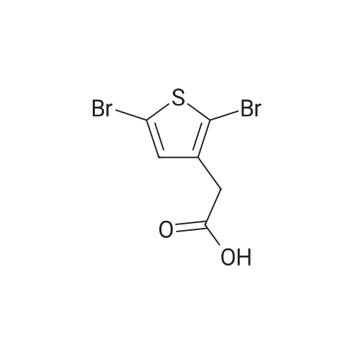77014-10-9 2-(2,5-dibromothiophen-3-yl)acetic acid
