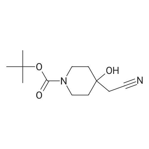 tert-Butyl 4-(cyanomethyl)-4-hydroxypiperidine-1-carboxylate