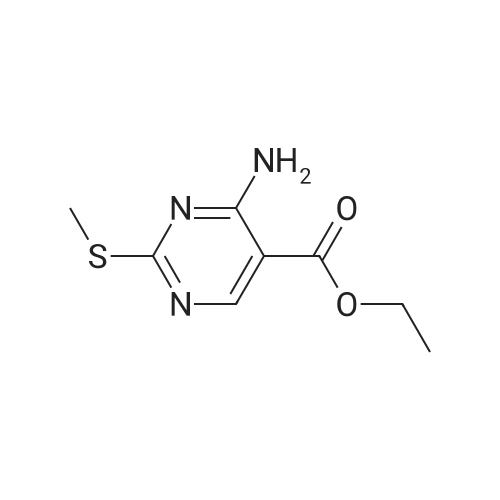 Ethyl 4-amino-2-(methylthio)pyrimidin-5-carboxylate