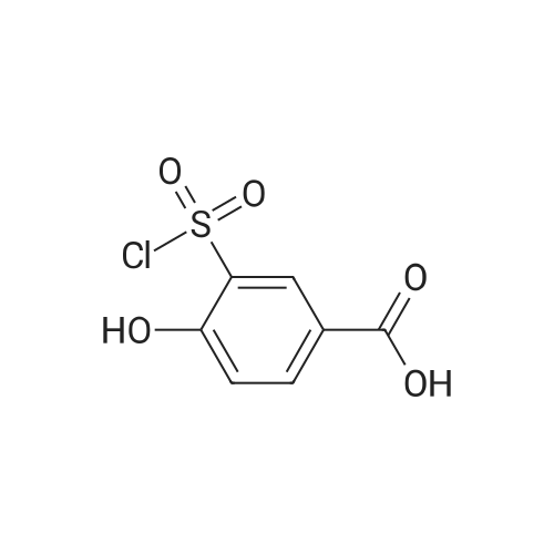3-(Chlorosulfonyl)-4-hydroxybenzoic acid