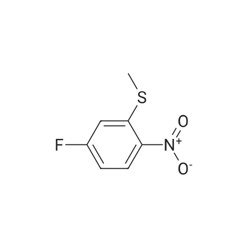 4-Fluoro-2-(methylsulfanyl)-1-nitrobenzene