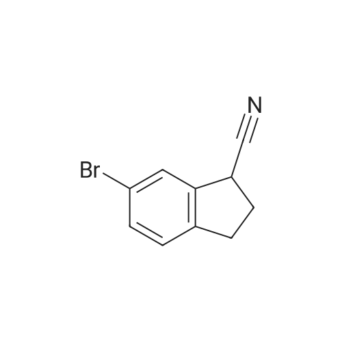 6-Bromo-2,3-dihydro-1H-indene-1-carbonitrile