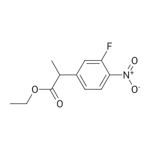 Ethyl 2-(3-fluoro-4-nitrophenyl)propanoate