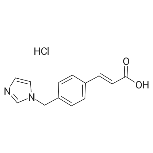 (E)-3-(4-((1H-Imidazol-1-yl)methyl)phenyl)acrylic acid hydrochloride