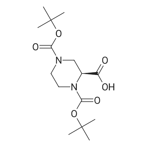(S)-1,4-Bis(tert-butoxycarbonyl)piperazine-2-carboxylic acid