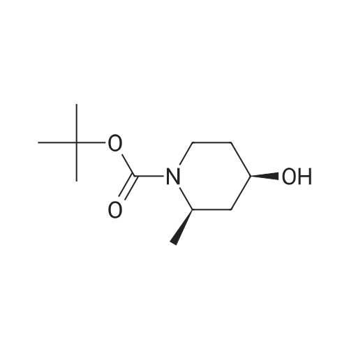 (2R,4R)-tert-Butyl 4-hydroxy-2-methylpiperidine-1-carboxylate