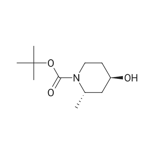 (2S,4R)-tert-Butyl 4-hydroxy-2-methylpiperidine-1-carboxylate