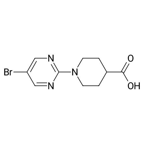 1-(5-Bromopyrimidin-2-yl)piperidine-4-carboxylic acid