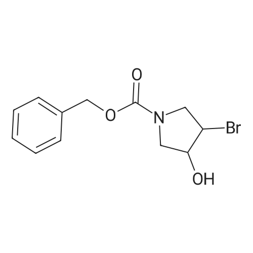 Benzyl 3-bromo-4-hydroxypyrrolidine-1-carboxylate