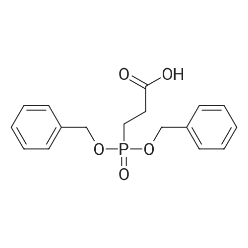 3-(Bis(benzyloxy)phosphoryl)propanoic acid