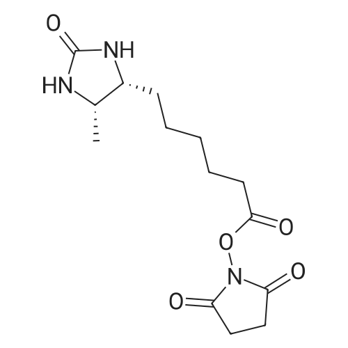 80750-24-9 2,5-Dioxopyrrolidin-1-yl 6-((4R,5S)-5-methyl-2-oxoimidazolidin-4-yl)hexanoate