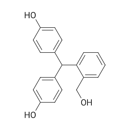 81-92-5 4,4'-((2-(Hydroxymethyl)phenyl)methylene)diphenol