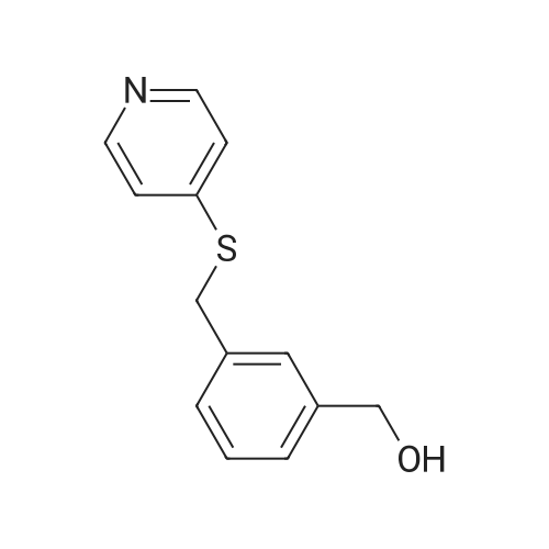 (3-((Pyridin-4-ylthio)methyl)phenyl)methanol